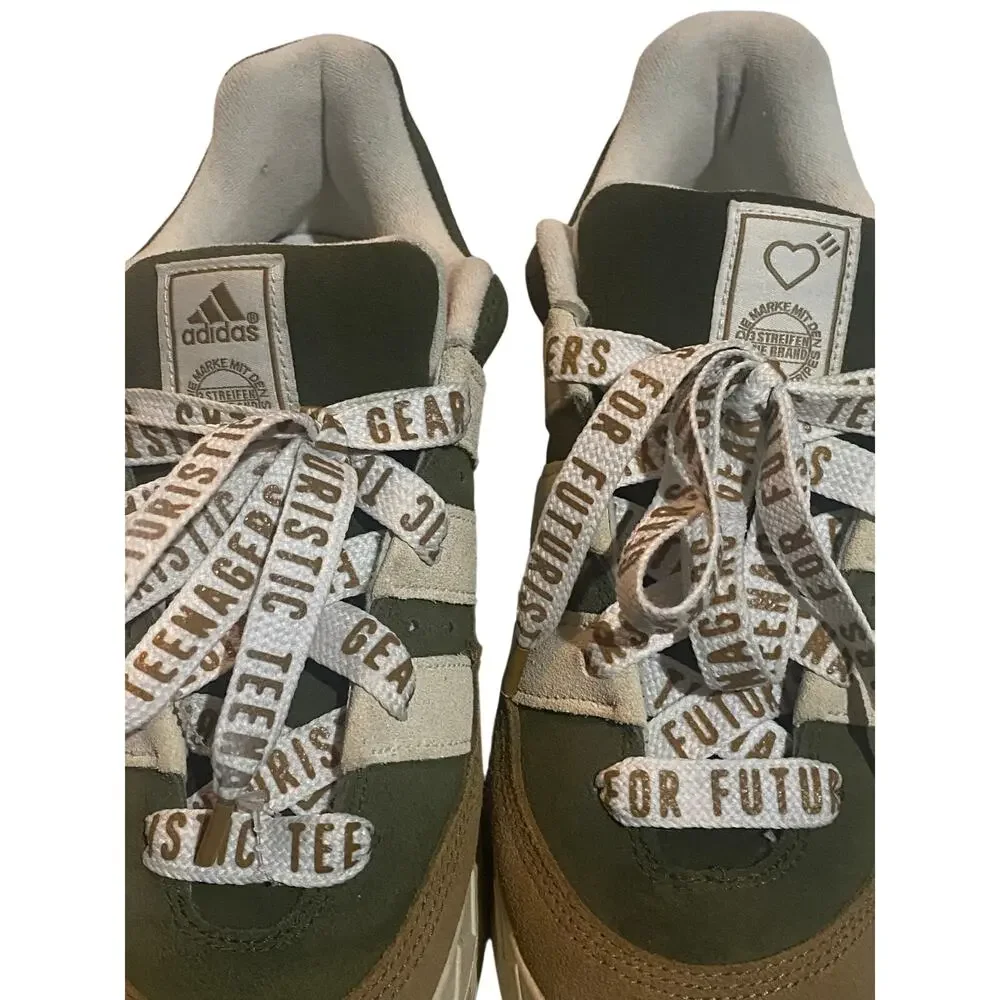 Adidas Adimatic Human Made Dust Green Men's Size 11 Skate Shoes Nigo